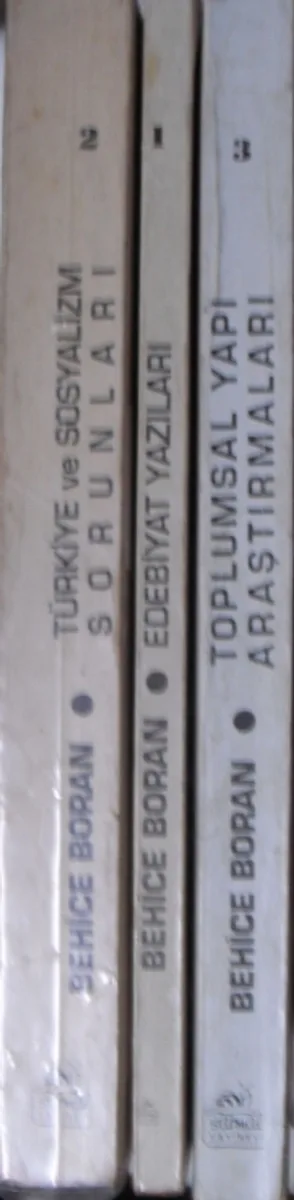 Bütün Yapıtları / Behice Boran (3 Cilt) (2-E-24)