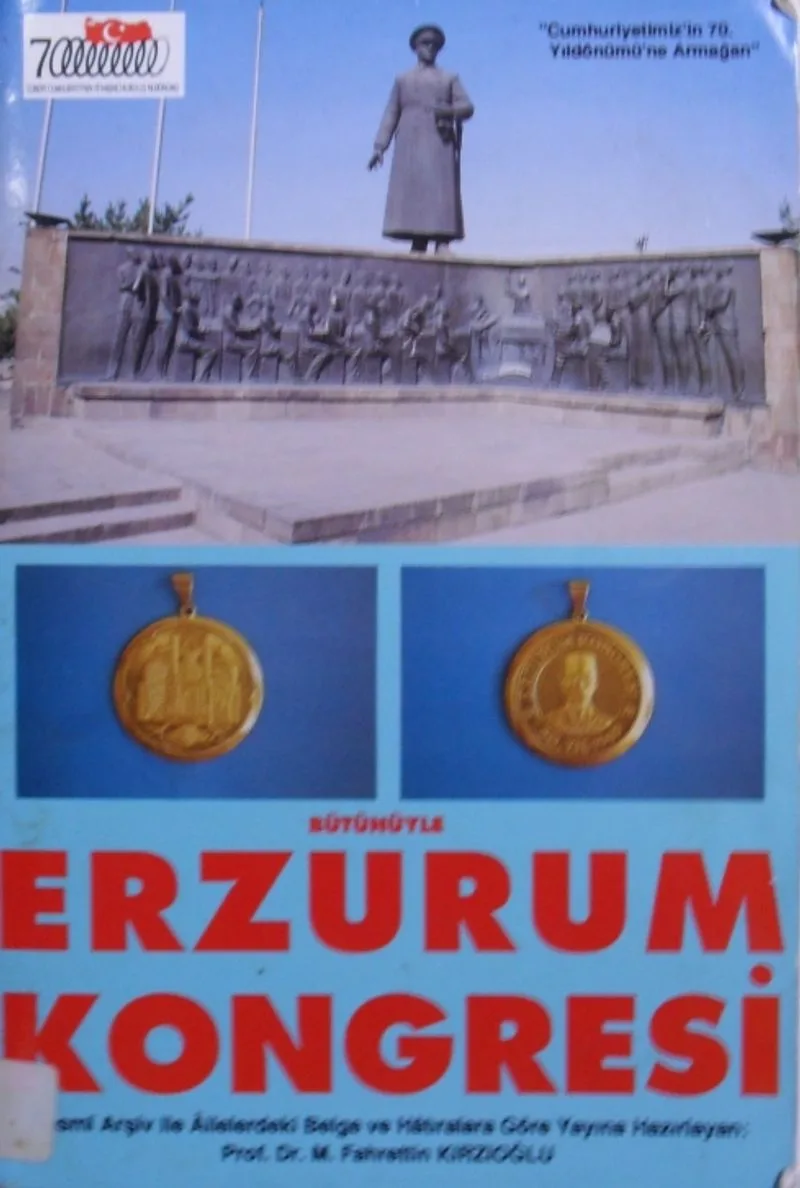 Bütünüyle Erzurum Kongresi (3 Cilt Bir Arada) (Kod:6-B-14)