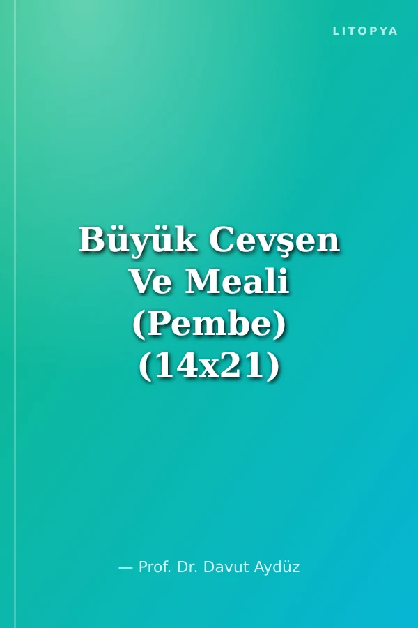 Büyük Cevşen Ve Meali (Pembe) (14x21)
