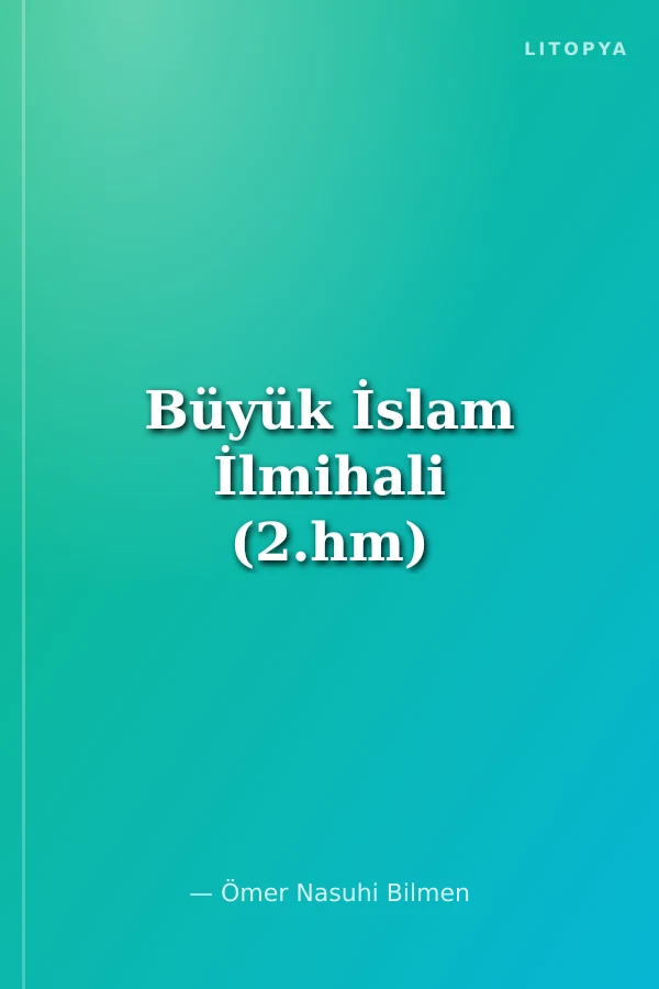 Büyük İslam İlmihali (2.hm)