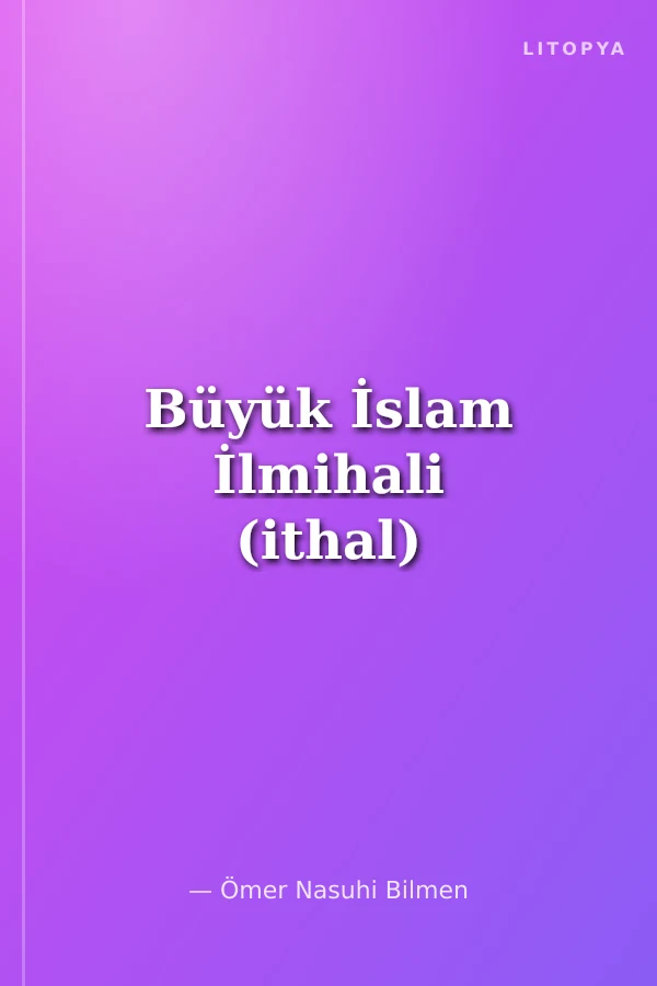 Büyük İslam İlmihali (ithal)