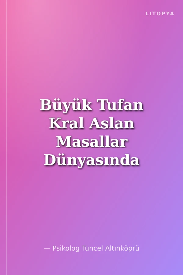 Büyük Tufan Kral Aslan Masallar Dünyasında (Ciltli)
