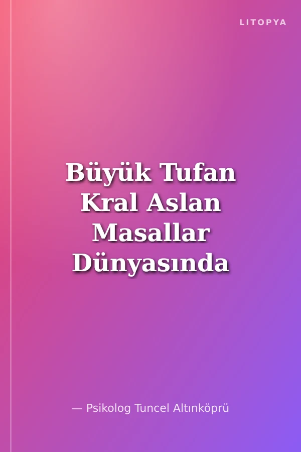 Büyük Tufan Kral Aslan Masallar Dünyasında (karton kapak)