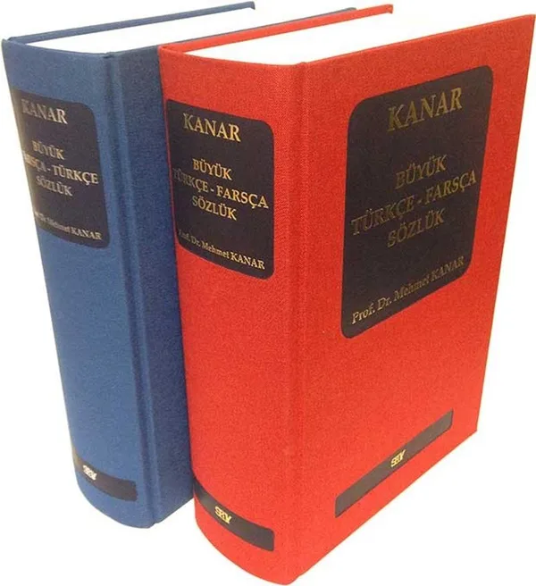 Büyük Türkçe-Farsça Sözlük - Büyük Farsça-Türkçe Sözlük (2 Kitap Takım)