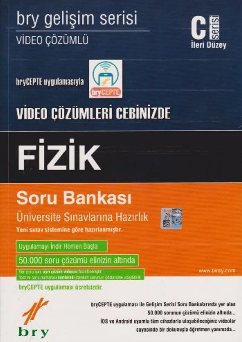 C Serisi İleri Düzey Fizik Soru Bankası - Video çözümlü