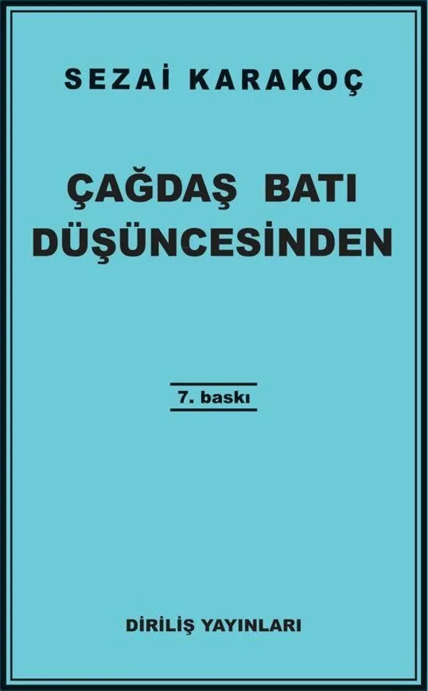 Çağdaş Batı düşüncesinden