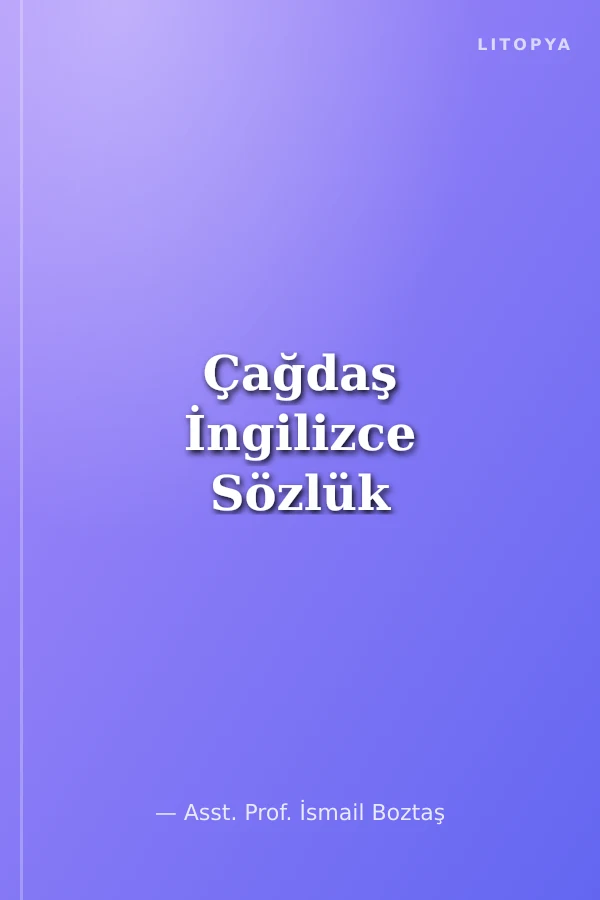 Çağdaş İngilizce Sözlük