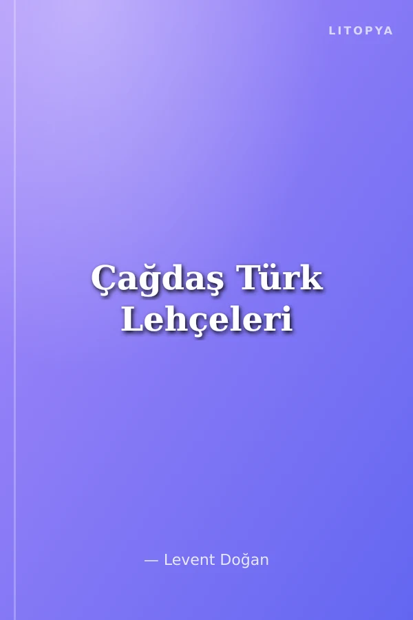 Çağdaş Türk Lehçeleri