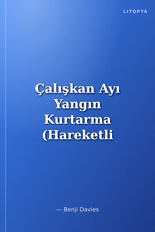 Çalışkan Ayı Yangın Kurtarma (Hareketli Kitap)