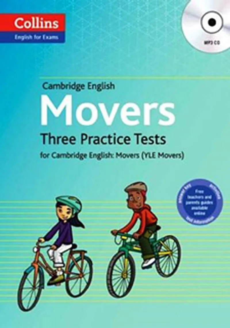 Cambridge English Movers + MP3 CD Three Practice Tests