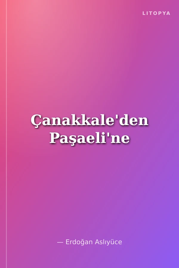 Çanakkale'den Paşaeli'ne