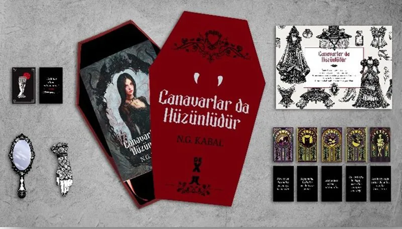 Canavarlar da Hüzünlüdür / Canavarların da Kalbi Varmış 2 (Ciltli-Kutulu)