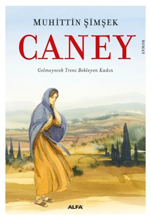 Caney Gelmeyecek Treni Bekleyen Kadın
