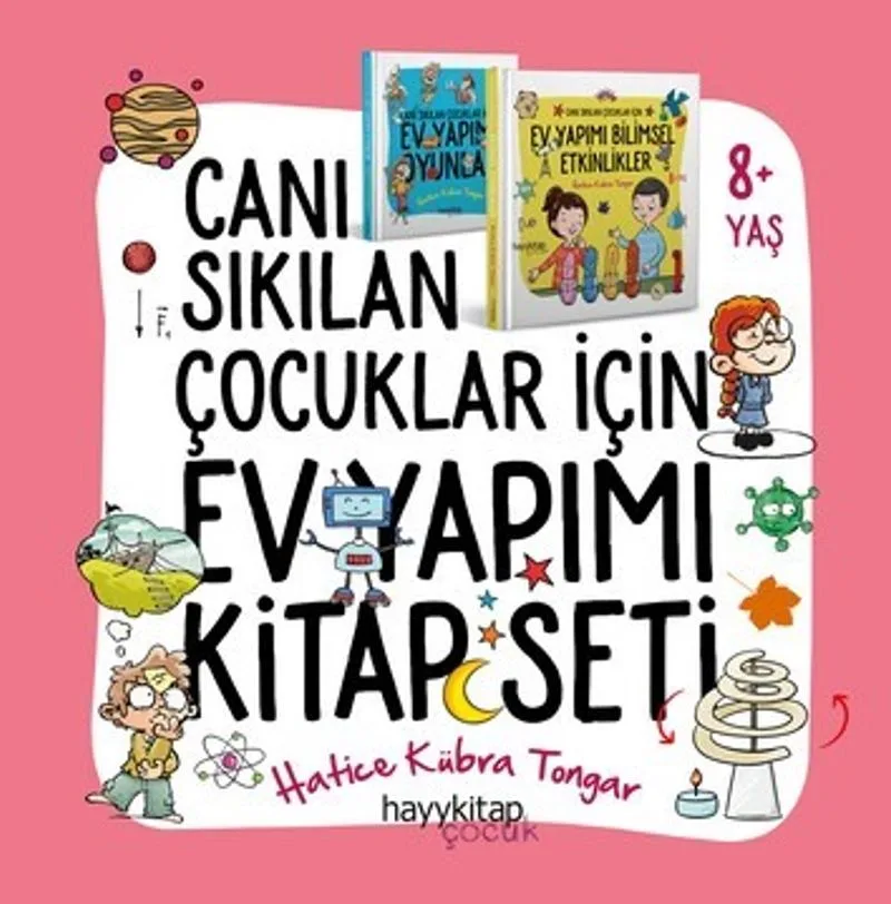 Canı Sıkılan Çocuklar İçin Ev Yapımı (2'li Kitap Seti)