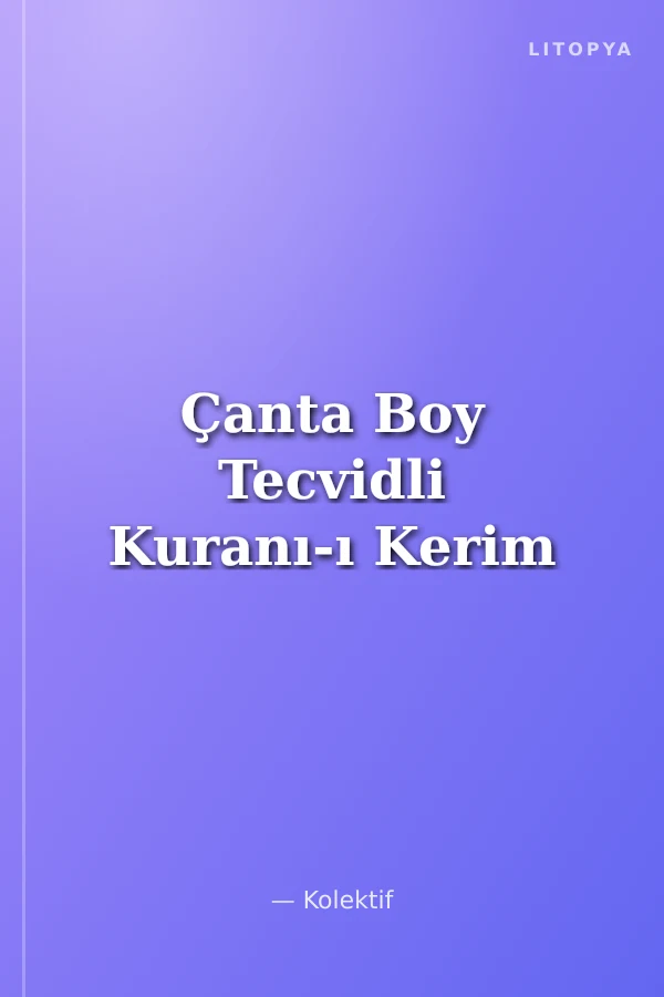 Çanta Boy Tecvidli Kuranı-ı Kerim