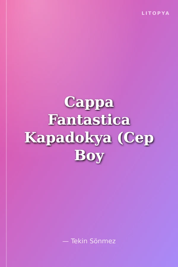 Cappa Fantastica Kapadokya (Cep Boy 11-18,5)