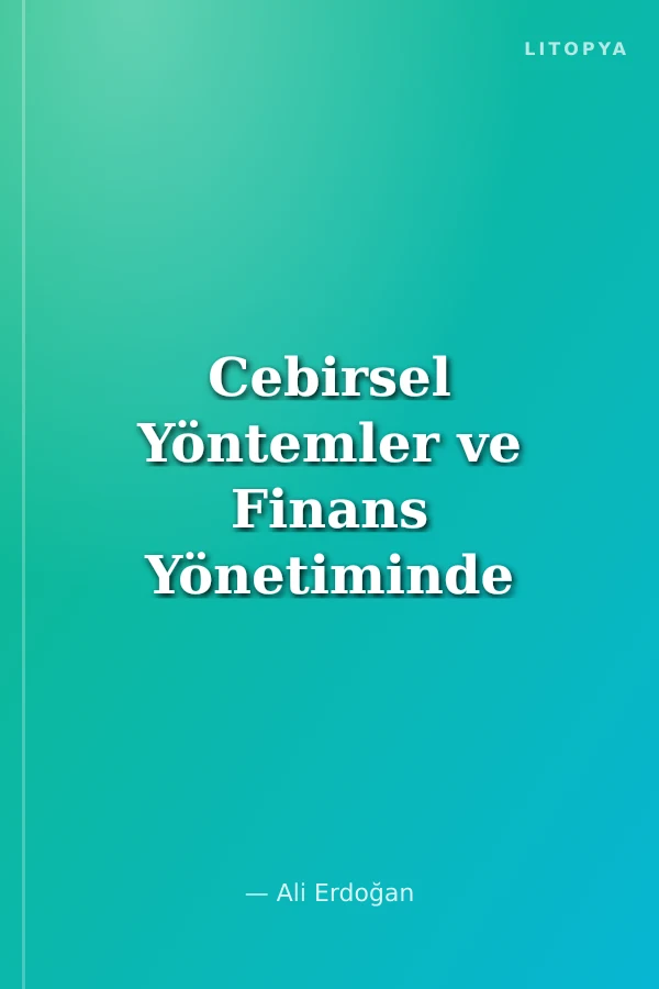 Cebirsel Yöntemler ve Finans Yönetiminde Karar Alma Süreci