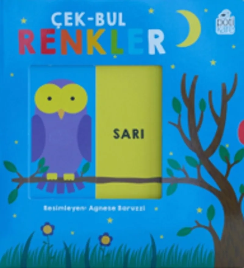 Çek-Bul Renkler / Hareketli Kitaplar