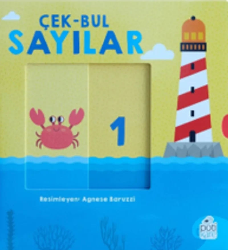 Çek-Bul Sayılar / Hareketli Kitaplar
