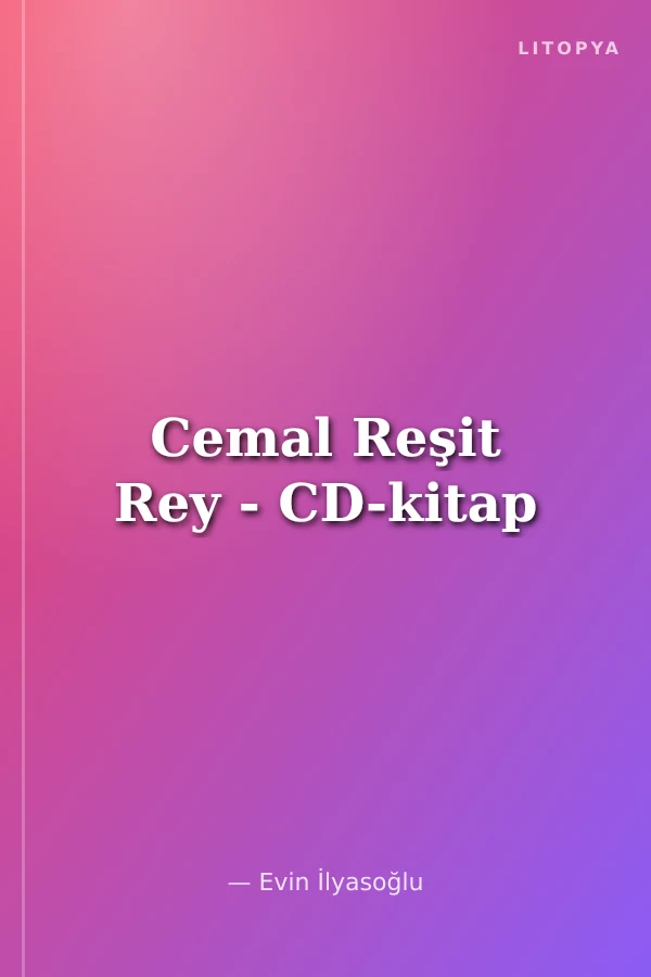 Cemal Reşit Rey - CD-kitap