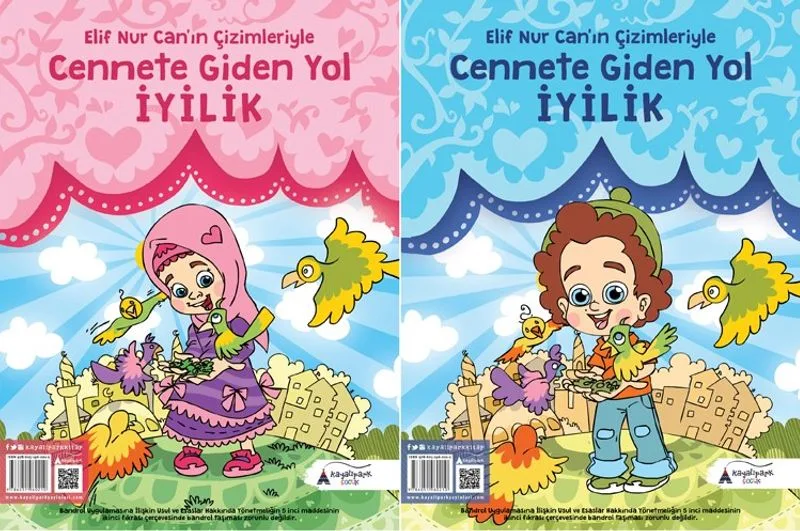Cennete Giden Yol İyilik (Boyama Kitabı)