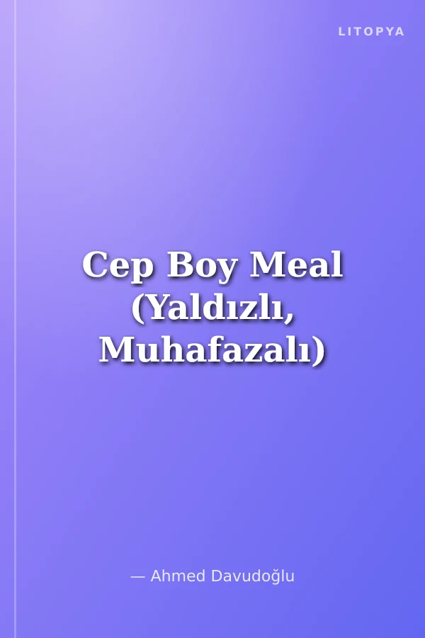 Cep Boy Meal (Yaldızlı, Muhafazalı)