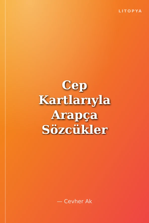 Cep Kartlarıyla Arapça Sözcükler