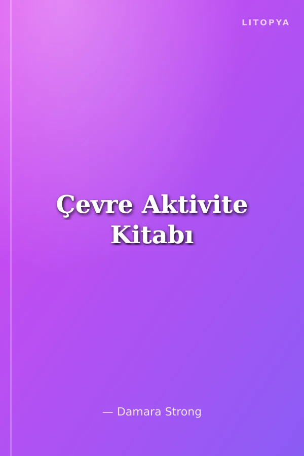 Çevre Aktivite Kitabı