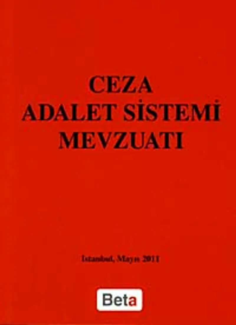 Ceza Adalet Sistemi Mevzuatı