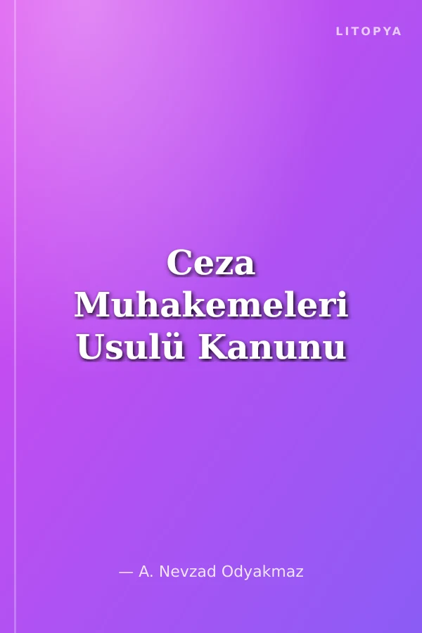 Ceza Muhakemeleri Usulü Kanunu