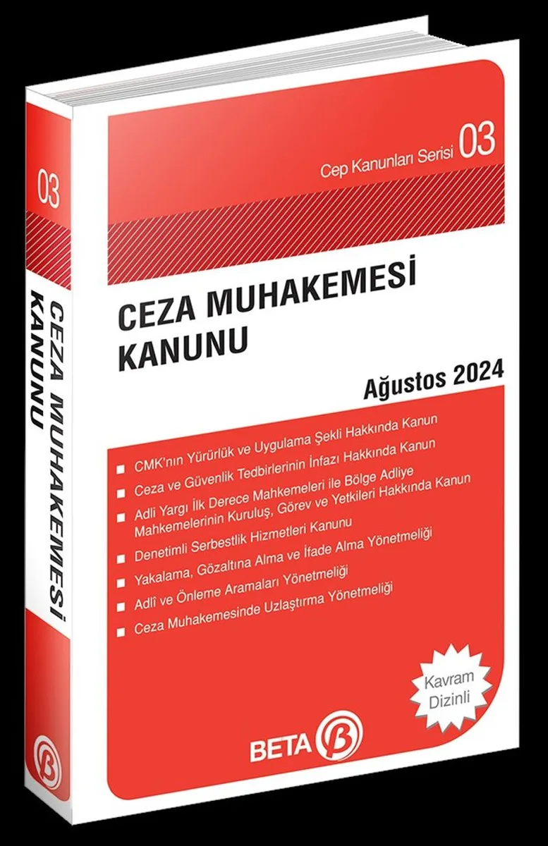 Ceza Muhakemesi Kanunu / Cep 03