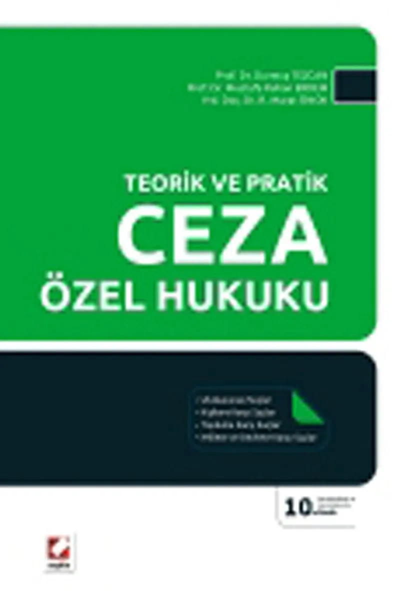 Ceza Özel Hukuku Teorik ve Pratik