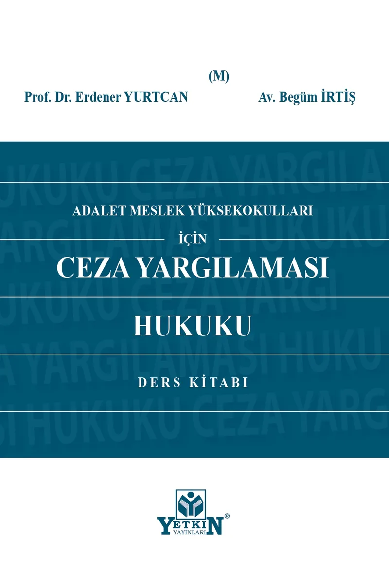 Ceza Yargılaması Hukuku Ders Kitabı