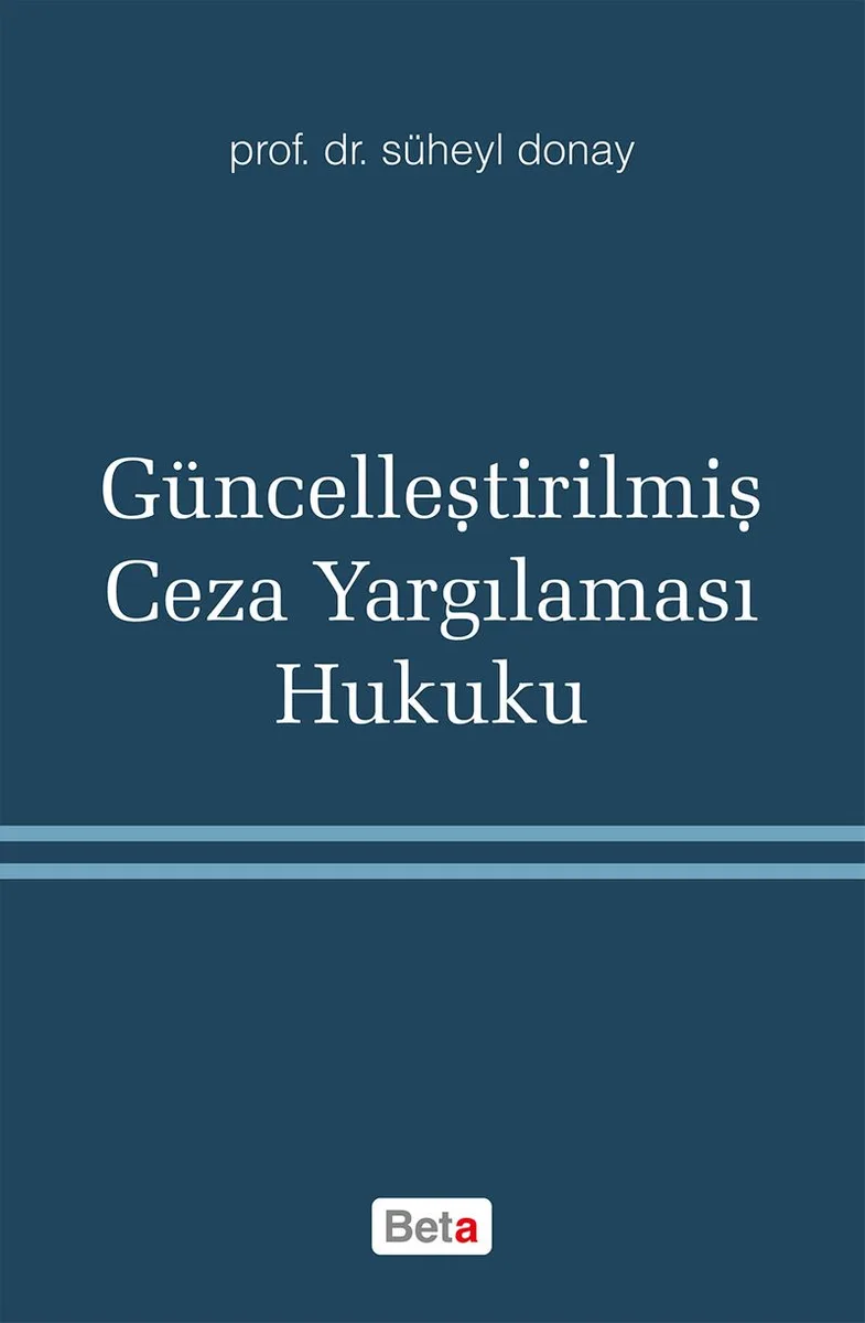 Ceza Yargılaması Hukuku