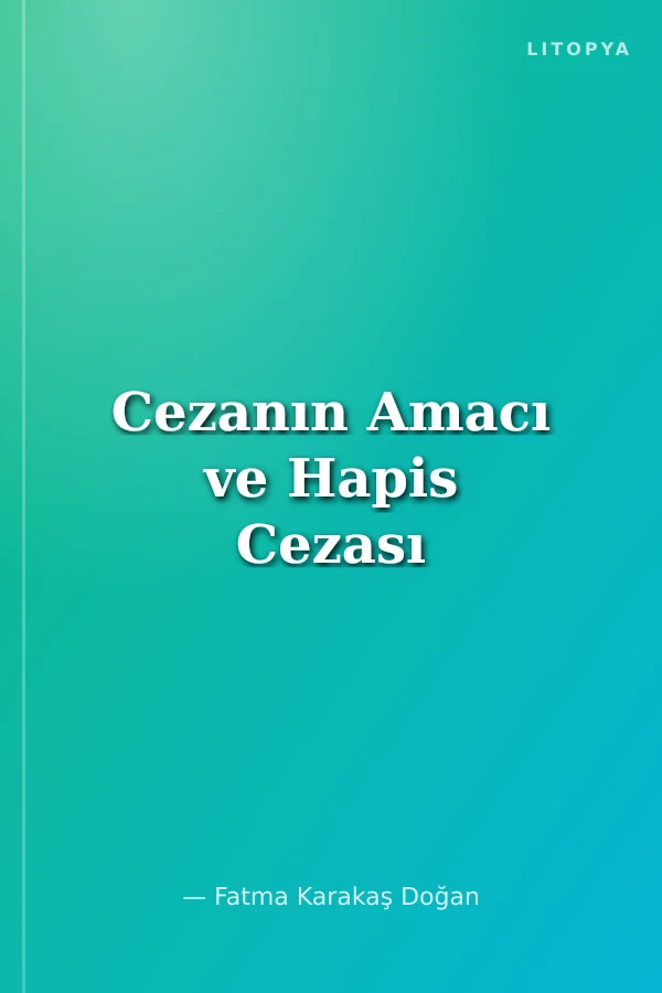 Cezanın Amacı ve Hapis Cezası
