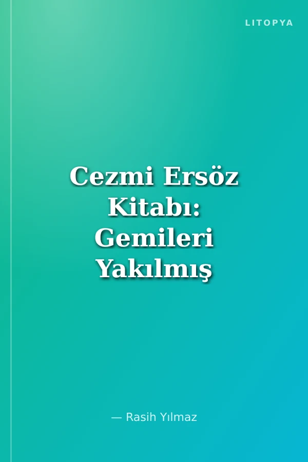 Cezmi Ersöz Kitabı: Gemileri Yakılmış Bir Yaşam