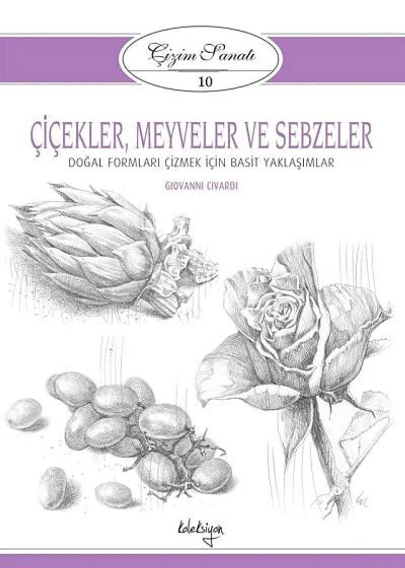 Çiçekler, Meyveler ve Sebzeler / Çizim Sanatı 10 Doğal Formları Çizmek İçin Basit Yaklaşımlar