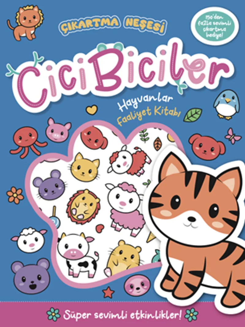 Cicibiciler Hayvanlar Faaliyet Kitabı
