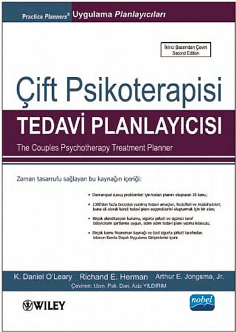 Çift Psikoterapisi Tedavi Planlayıcısı