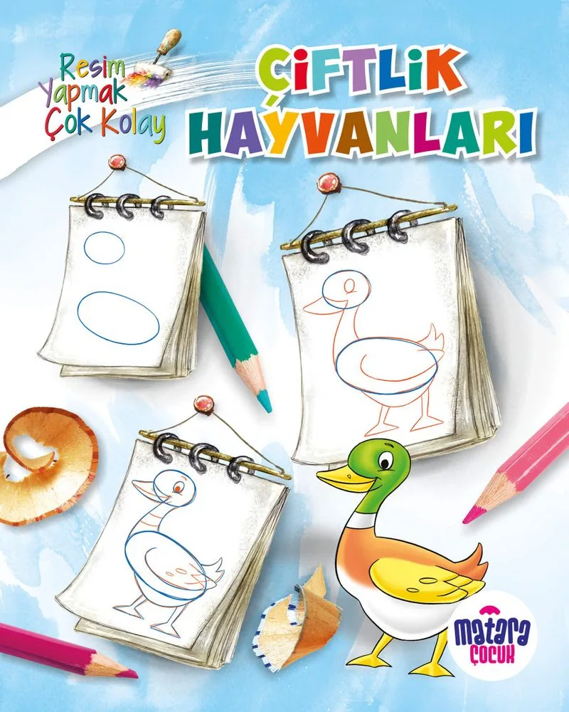 Çiftlik Hayvanları (Resim Yapmak Çok Kolay)