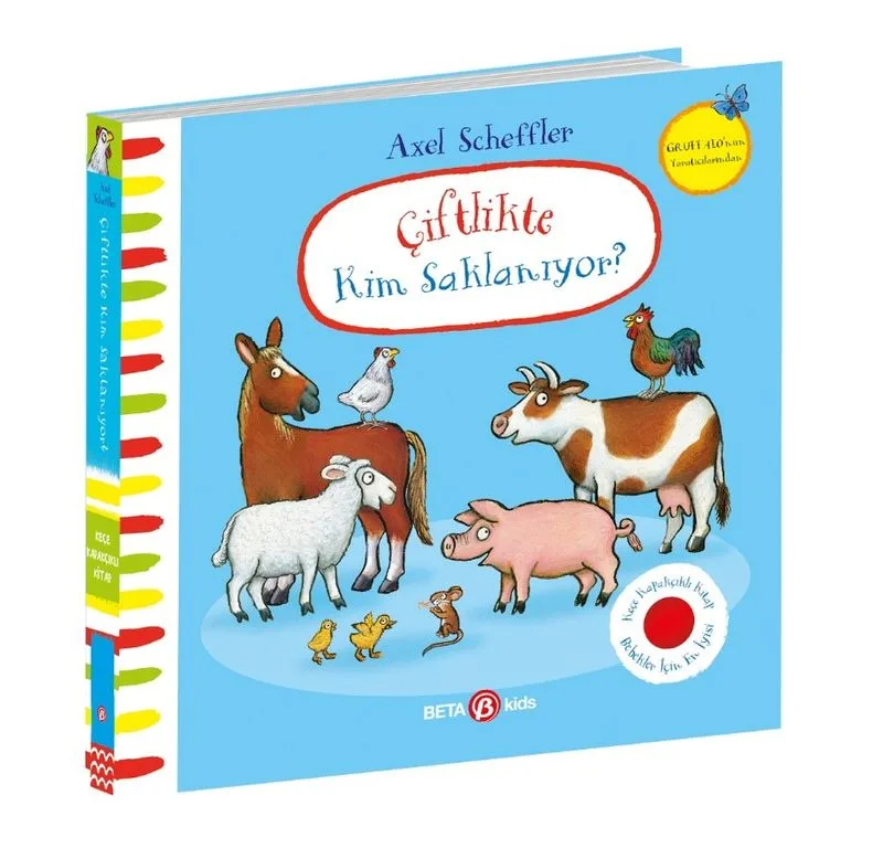 Çiftlikte Kim Saklanıyor (Keçe Kapaklı kitap)