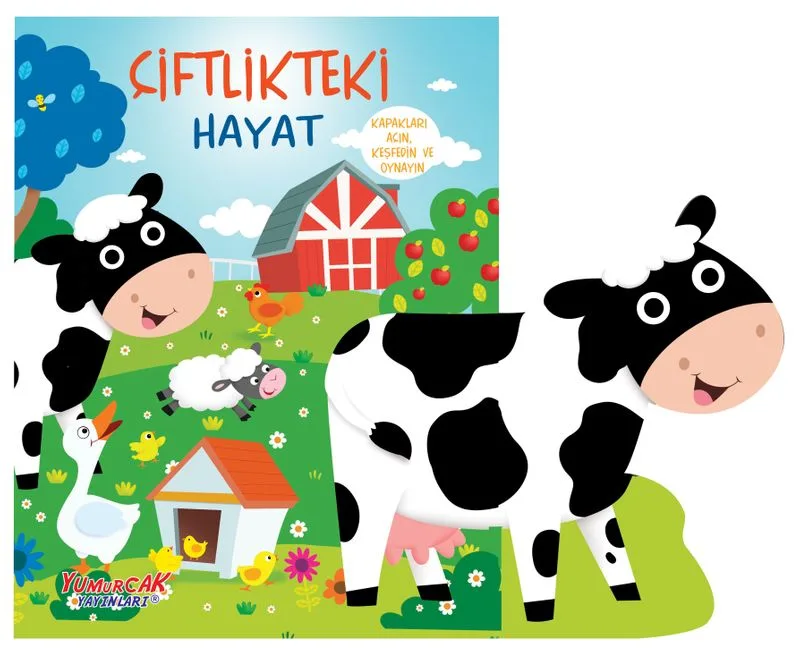 Çiftlikteki Hayat / Karton Kitap - Açılır Figürlü