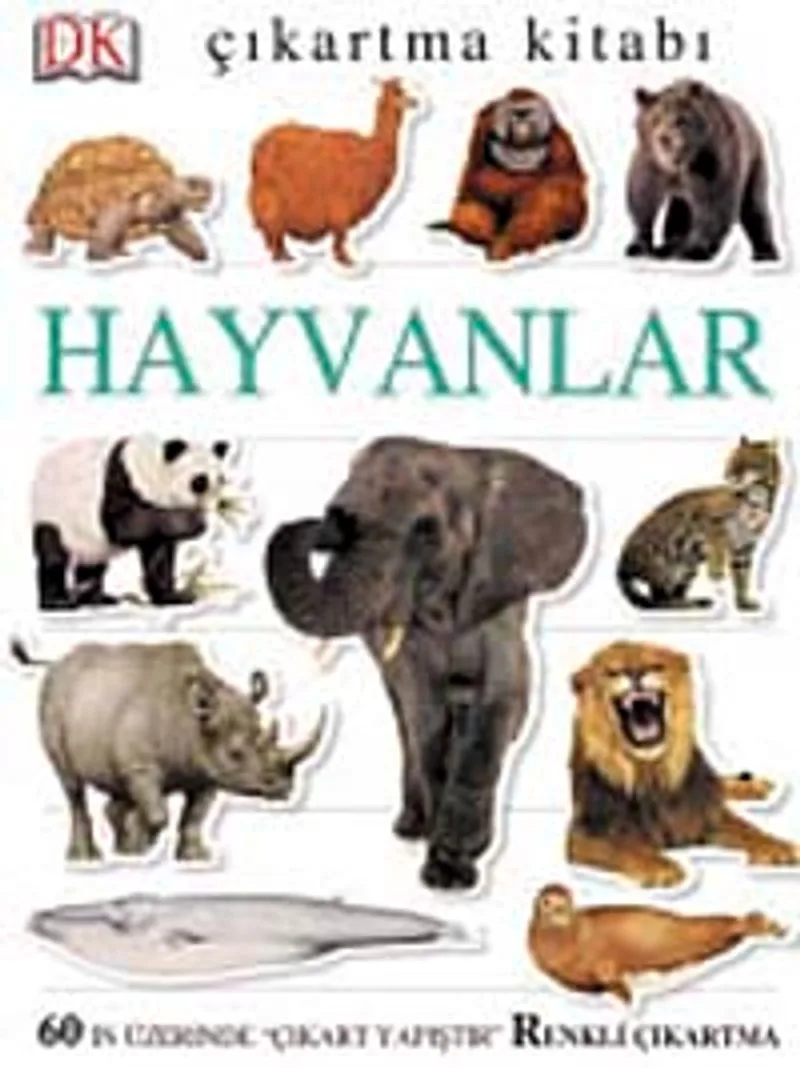 Çıkartma Kitabı - Hayvanlar