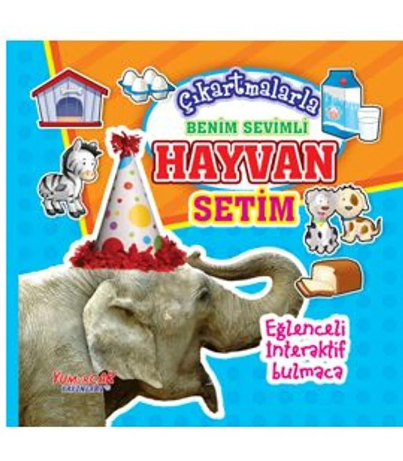 Çıkartmalarla Benim Sevimli Hayvan Setim