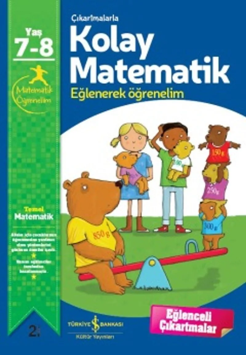 Çıkartmalarla Kolay Matematik 7-8 Yaş