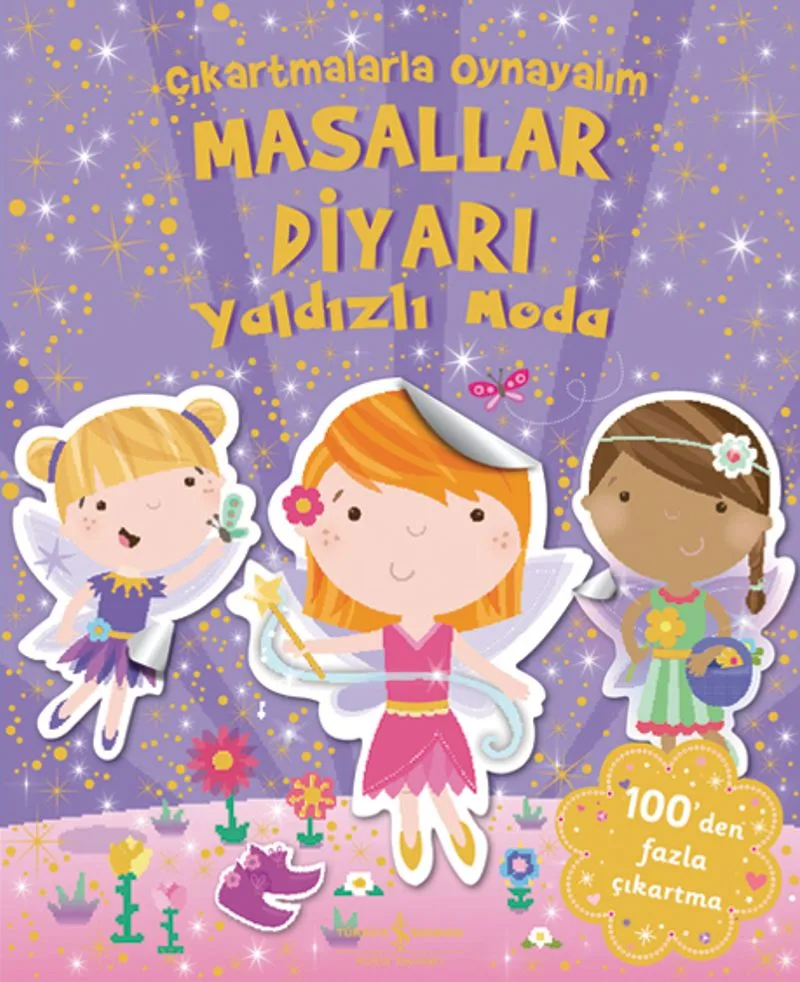 Çıkartmalarla Oynayalım Masallar Diyarı Yaldızlı Moda