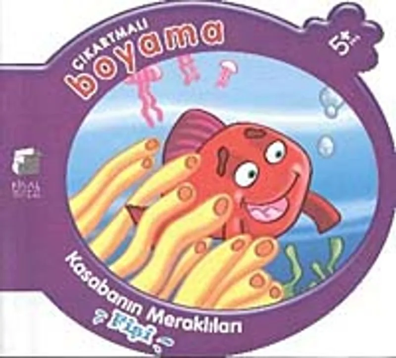 Çıkartmalı Boyama-Kasabanın Meraklıları Fişi