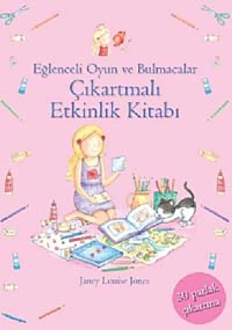 Çıkartmalı Etkinlik Kitabı / Eğlenceli Oyun ve Bulmacalar