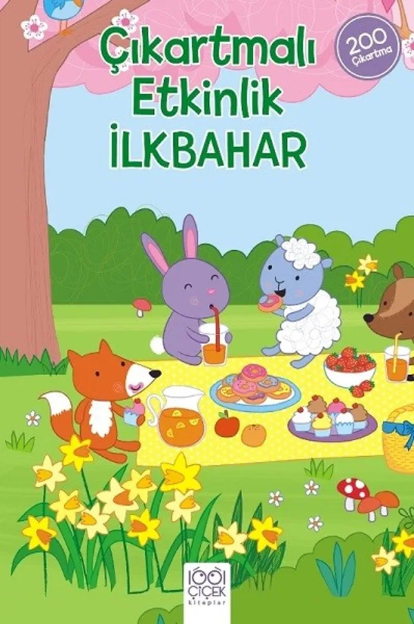 Çıkartmalı Etkinlik Kitabım - İlkbahar