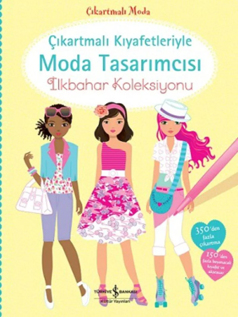 Çıkartmalı Kıyafetleriyle Moda Tasarımcısı İlkbahar Koleksiyonu